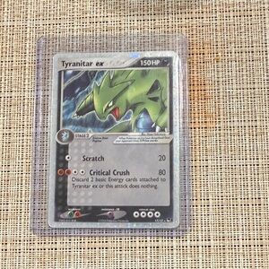 Tyranitar EX Pokémon Card